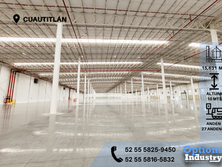 Rent amazing industrial warehouse in Cuautitlán