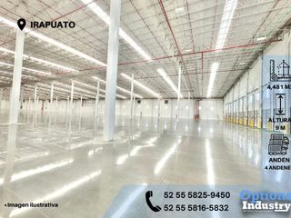 Rent industrial property in the Irapuato area