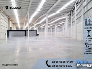 Bodega en alquiler para Toluca