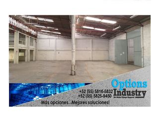 Excellent warehouse for rent on main avenue in Tlalnepantla excellent offer