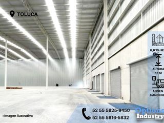 Alquila nave industrial en Toluca