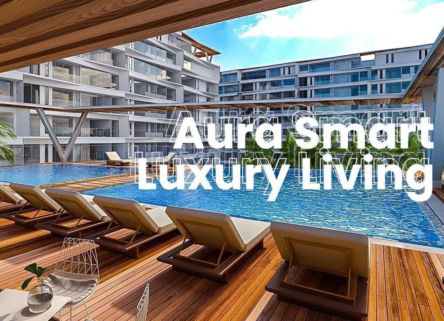 DEPARTAMENTO EN TRASPASO, FRACCIONAMIENTO MONTEBELLO, AURA SMART LUXURY