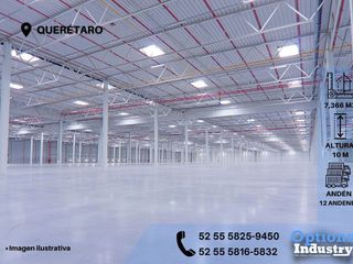 Renta ahora inmueble industrial en Querétaro