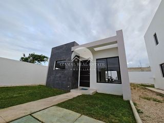 Casa en venta de 1 planta en Gran San Pedro Cholul, Azucena