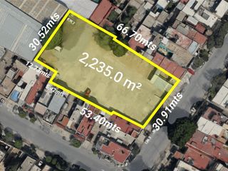 Terreno en venta, 2,235m2 Belisario Domínguez, Guadalajara