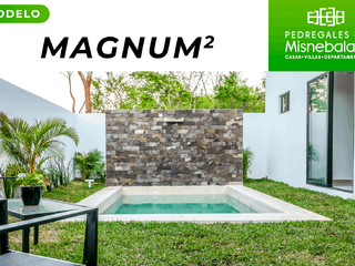 CASAS EN PEDREGALES DE MISNEBALAM MODELO MAGNUM 2