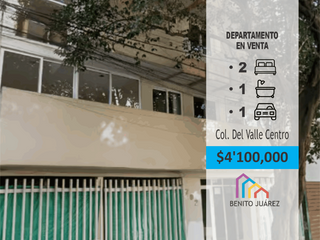 Departamento en venta en Martín Mendalde, Del Valle Centro. F115279