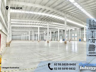 Rent of industrial property in Toluca