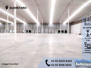 Querétaro area, industrial warehouse for rent