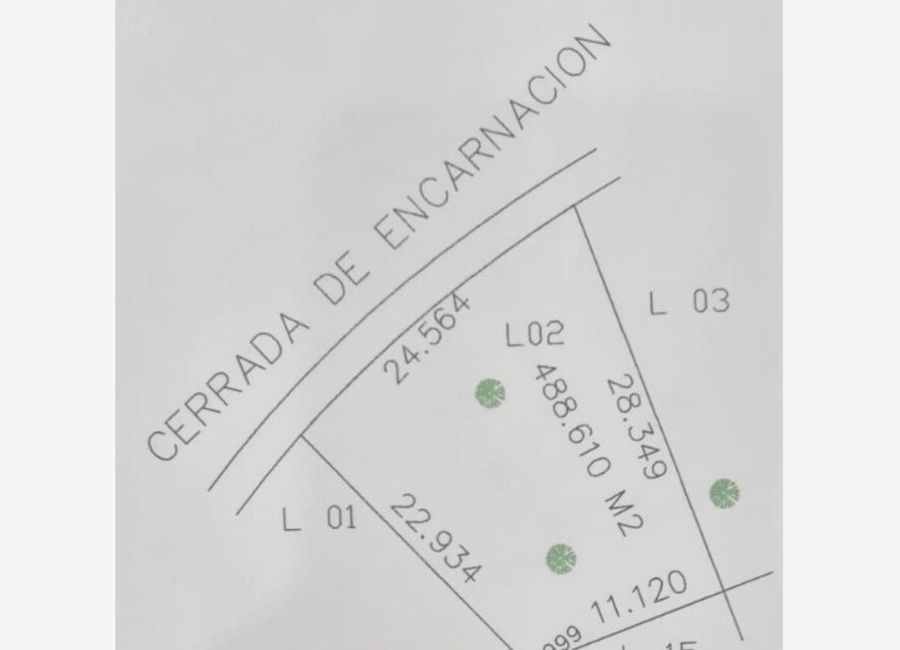 Terreno en Venta en Las Trojes