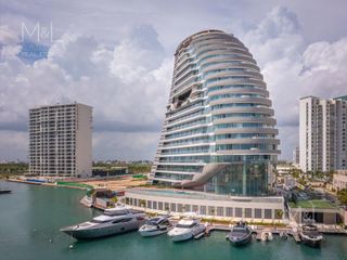 Departamento en Venta Cancún SHARK TOWER 1 Recámara y estudio, Puerto Cancún