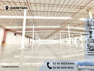 Rent of industrial warehouse in Querétaro