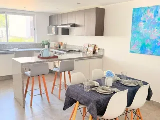 Casa nueva en venta en condominio moderno en San Pedro Mártir, Tlalpan , CDMX.