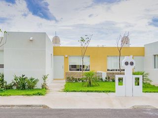 casa en venta en merida- aceptamos créditos- casa muestra amueblada