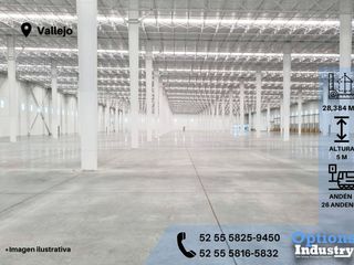 Renta nave industrial en Vallejo