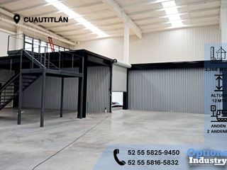 Warehouse opportunity to rent in Cuautitlán
