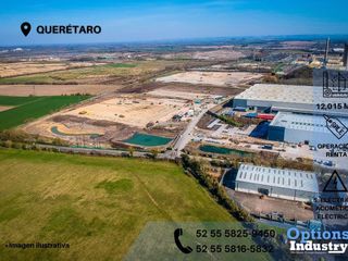 Industrial land for immediate rent in Querétaro