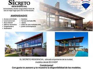 Casa en venta en El Secreto Residencial de Hermosillo, Sonora.