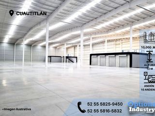 Industrial warehouse for rent in Cuautitlán