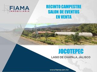 RECINTO CAMPESTRE, SALON DE EVENTOS EN VENTA EN JOCOTEPEC, JALISCO