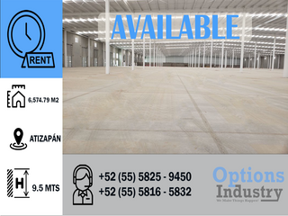 Industrial warehouse rental opportunity in Atizapán