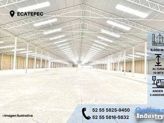 Industrial warehouse in Ecatepec for rent