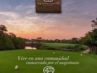 Terreno en Venta Yucatán Country Club con vista al campo de golf