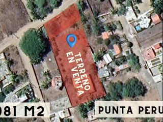 VENTA DE TERRENO 3084.11 m2 en PUNTA PERULA