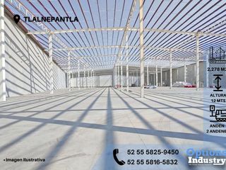 Rent in Tlalnepantla industrial warehouse