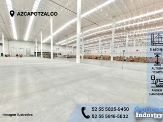 Immediate rent of warehouse in Azcapotzalco