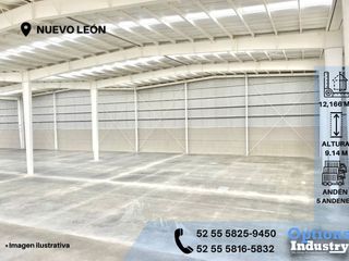 Incredible industrial warehouse for rent in Nuevo León