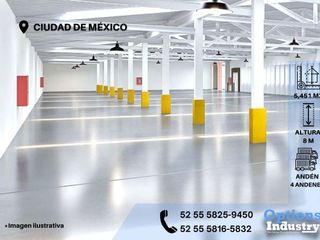 Great industrial property to rent in Mexico City