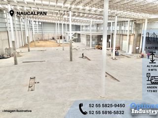 Opportunity to rent industrial warehouse in Naucalpan