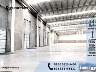 Inmueble industrial disponible para renta en Querétaro