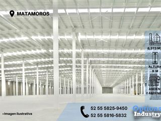 Warehouse for rent in Matamoros