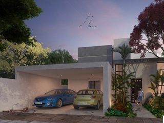 Casa en venta de 4 recámaras en privada residencial zona de conkal