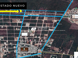 Terrenos Venta Mérida, Temozón Norte, urbanizado, entrega diciembre 2023