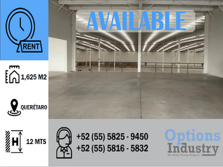 Industrial warehouse rent available in Querétaro
