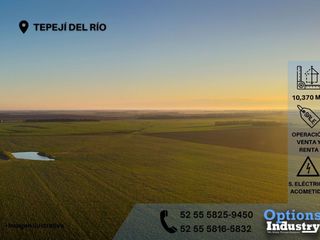 Terreno industrial en Tepejí del Río para alquilar