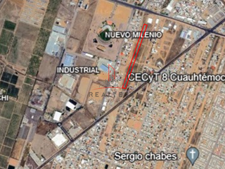 Terreno Habitacional Venta Cuauhtémoc Chihuahua 1,800 por m2 Indter RGC