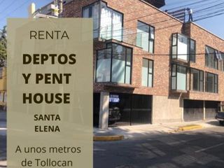 RENTA DE PENT-HOUSE EN LA COLONIA SANTA ELENA EN SAN MATEO ATENCO