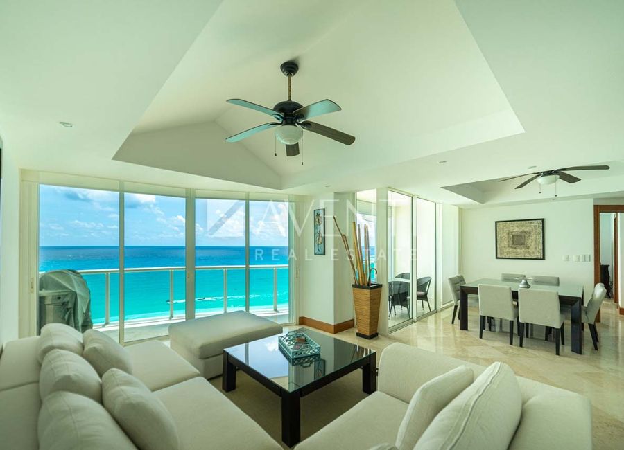 Departamento en Venta, Bay View Grand Condos, Zona Hotelera, Cancún