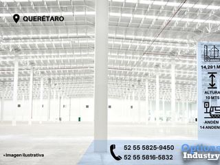 Industrial property rental in Querétaro