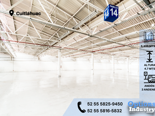 Warehouse rental available in Ciutláhuac