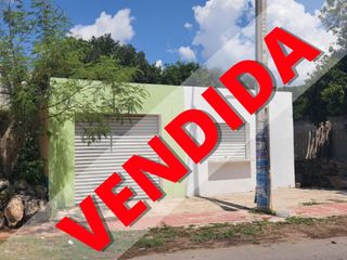 Tres construcciones para remodelar con amplio terreno Comisaria San Pedro Chimay, Merida Yucatan