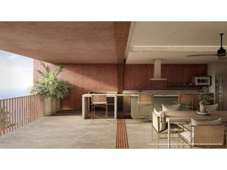Departamento en Venta a 80 metros de la playa, San Crisanto, Yucatán