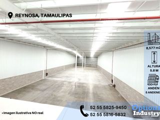 Large industrial warehouse for rent in Reynosa, Tamaulipas