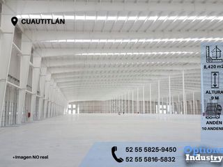 Rent industrial warehouse in Cuautitlán