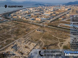 Industrial land for rent in Querétaro area