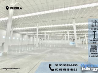 Puebla, location for industrial property rental
